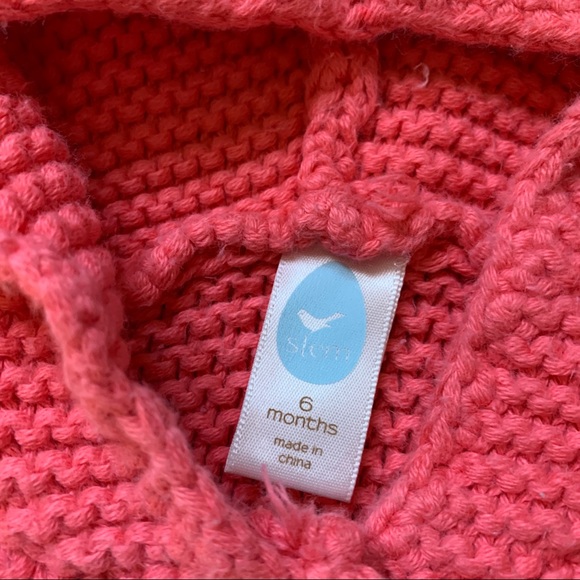Stem pixie/gnome style hooded sweater 6 mos - Picture 7 of 7